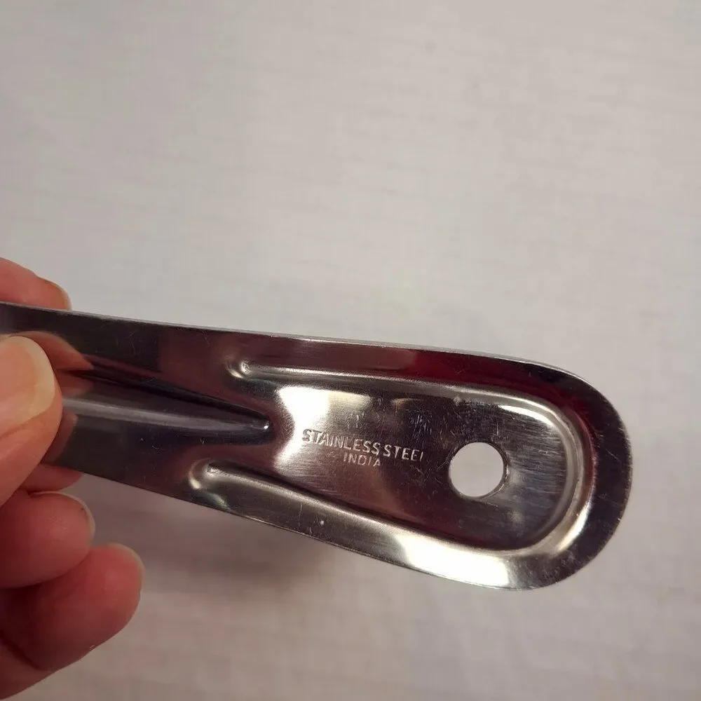 Vintage Stainless Steel spoons Gemco Polar Ware‎ Slotted Solid serving kitchen